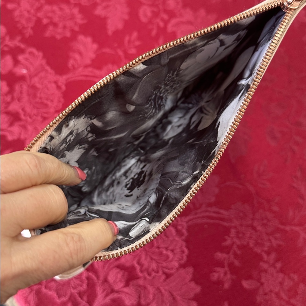Ted Baker Pink Leather Crossbody Clutch - Picture 7 of 8